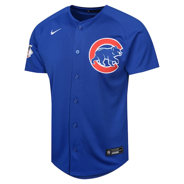 Dansby Swanson Chicago Cubs Nike Youth Alternate Limited Player Jersey?ยจC Royal - Image 2
