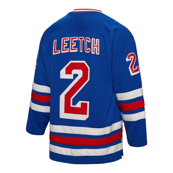 Brian Leetch New York Rangers Alternate Captain Patch 1993/94 Blue Line Player Jersey - Blue - Image 6