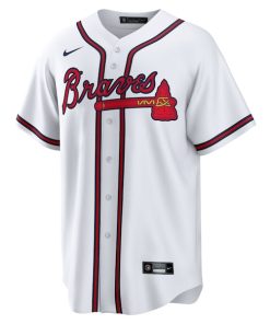 Alternative view of Sean Murphy Atlanta Braves Nike Replica Player Jersey - White
