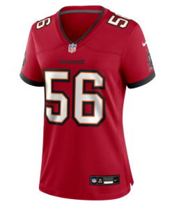 Alternative view of Desmond Watson Tampa Bay Buccaneers Nike Women's Team Game Jersey -  Red