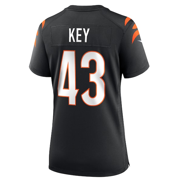 Jaylen Key Cincinnati Bengals Nike Women's Team Game Jersey - Black - Image 3
