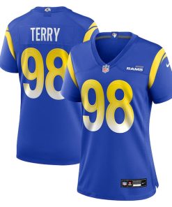 Da'Jon Terry Los Angeles Rams Nike Women's Team Game Jersey -  Royal