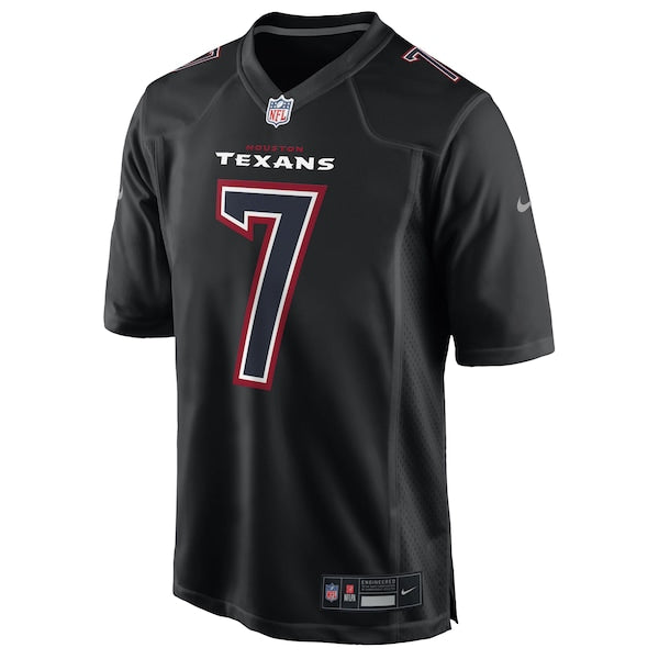 C.J. Stroud Houston Texans Nike Fashion Game Jersey - Black - Image 2