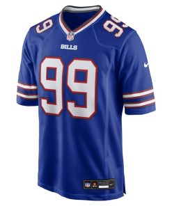 Alternative view of Larry Ogunjobi Buffalo Bills Nike Team Game Jersey -  Royal