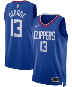 Paul George LA Clippers Nike Unisex Swingman Jersey - Icon Edition - Royal