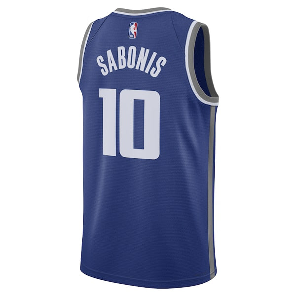 Domantas Sabonis Sacramento Kings Nike Unisex 2023/24 Swingman Jersey - Blue - City Edition - Image 3