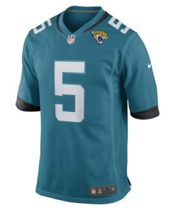 Alternative view of Andre Cisco Jacksonville Jaguars Nike Game Player Jersey - Teal