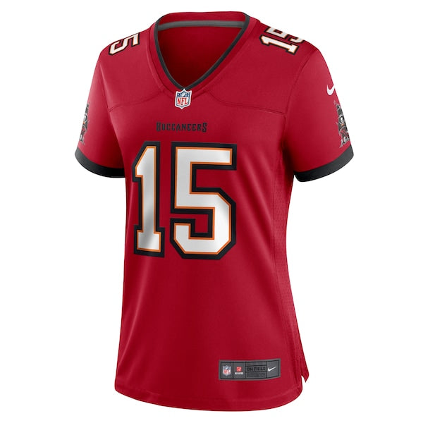 Jalen McMillan Tampa Bay Buccaneers Nike Women's Game Jersey - Red - Image 5