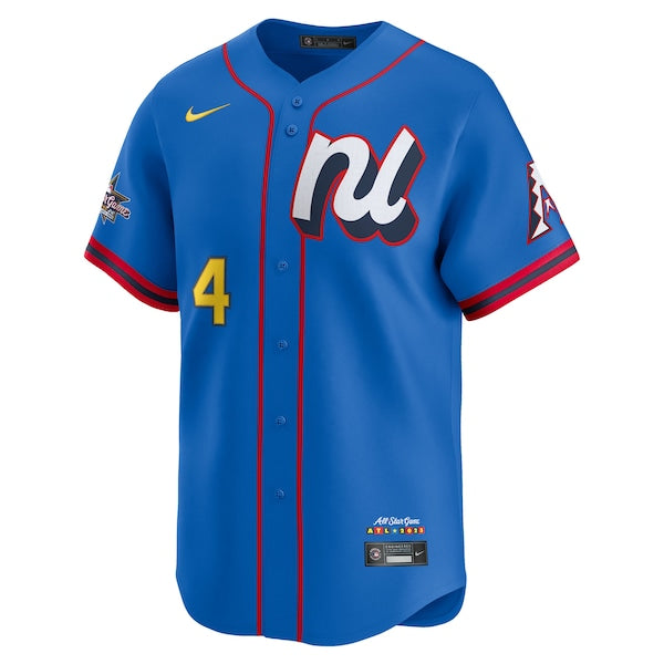 Ketel Marte National League Nike 2025 All-Star Edition Limited Player Jersey - Blue - Image 2