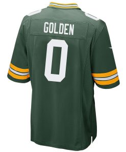 Alternative view of Matthew Golden Green Bay Packers Nike Game Jersey - Green