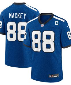 Alternative view of John Mackey Indianapolis Colts Nike Game Retired Player Jersey - Royal/Blue