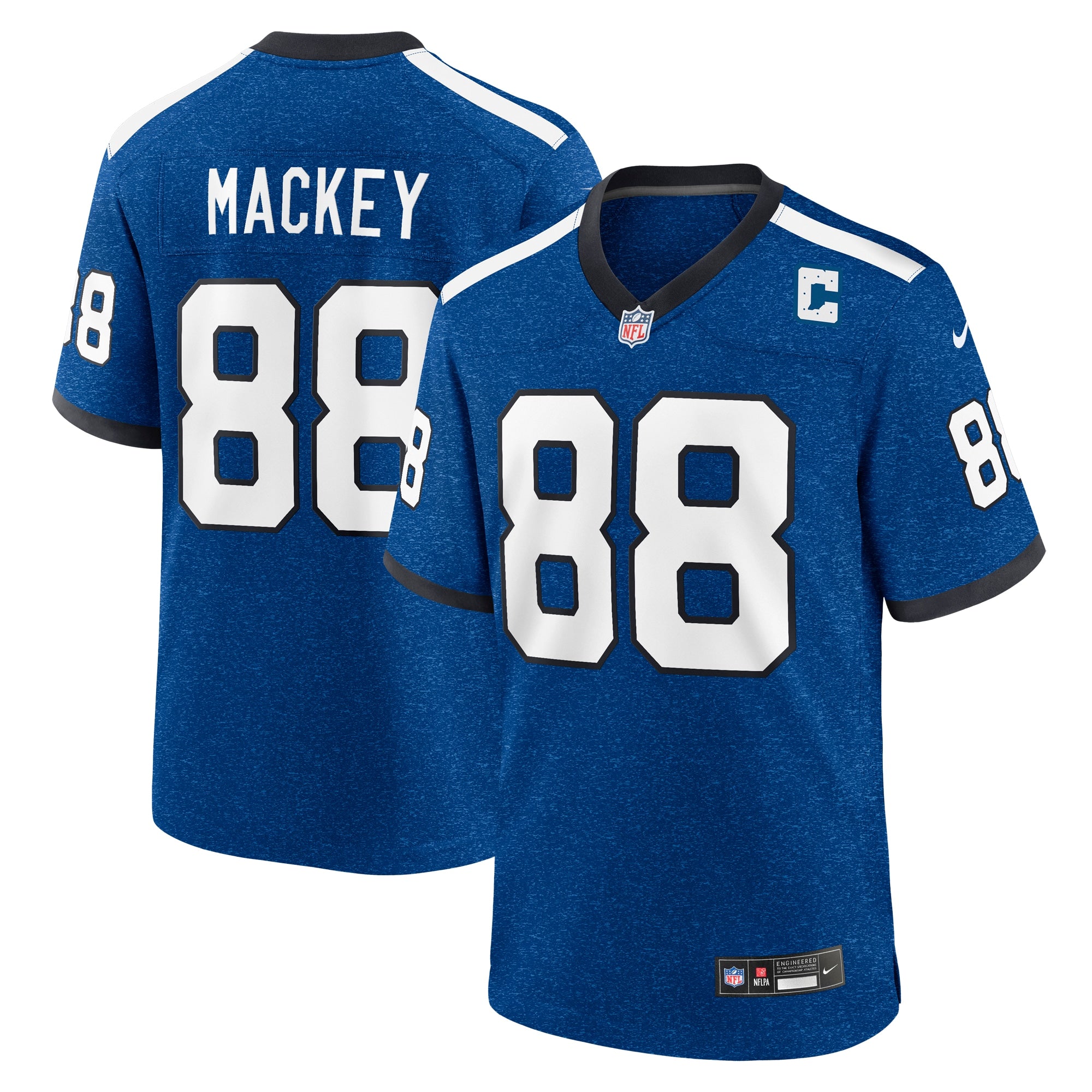 John Mackey Indianapolis Colts Nike Game Retired Player Jersey - Royal/Blue - Image 2