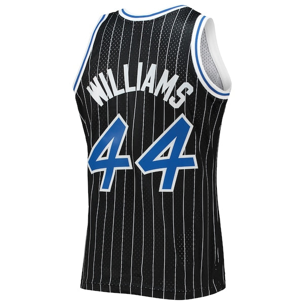 Jason Williams Orlando Magic 2001/02 Hardwood Classics Swingman Jersey - Black - Image 3