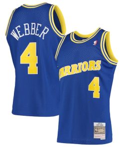 Chris Webber Golden State Warriors 1993/94 Hardwood Classics Swingman Jersey - Royal
