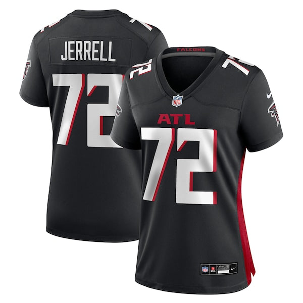 Michael Jerrell Atlanta Falcons Nike Women's Team Game Jersey - Black