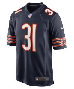 Alternative view of Jaylon Jones Chicago Bears Nike Game Player Jersey - Navy