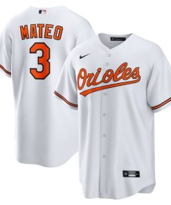 Jorge Mateo Baltimore Orioles Nike Replica Player Jersey - White