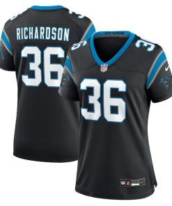 Demani Richardson Carolina Panthers Nike Women's Team Game Jersey -  Black