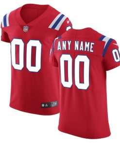 New England Patriots Nike Vapor Untouchable Custom Elite Jersey - Red