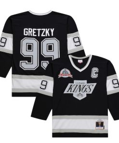Wayne Gretzky Los Angeles Kings  Big & Tall 1992/93 Blue Line 2.0 Jersey - Black