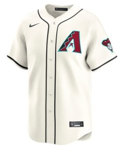 Alternative view of Arizona Diamondbacks Nike Youth Home Limited Jersey - White