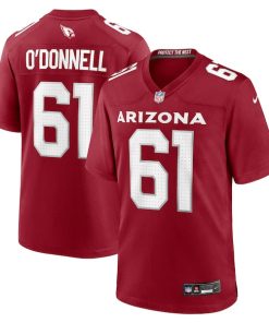 Carter O'Donnell Arizona Cardinals Nike Team Game Jersey -  Cardinal