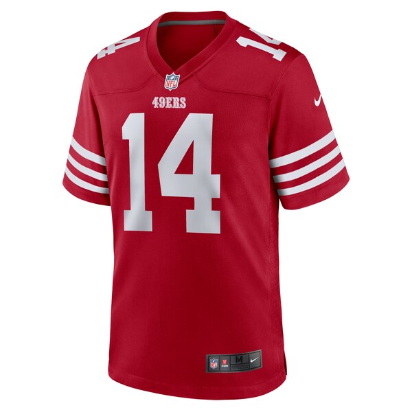 Sam Darnold San Francisco 49ers Nike Game Player Jersey - Scarlet - Image 2