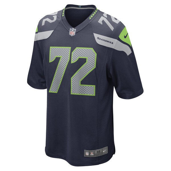 Abraham Lucas Seattle Seahawks Nike Game Player Jersey - College Navy - Image 2