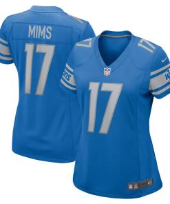 Denzel Mims Detroit Lions Nike Women's  Game Jersey - Blue
