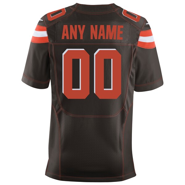 Cleveland Browns Nike Elite Custom Jersey - Brown - Image 3