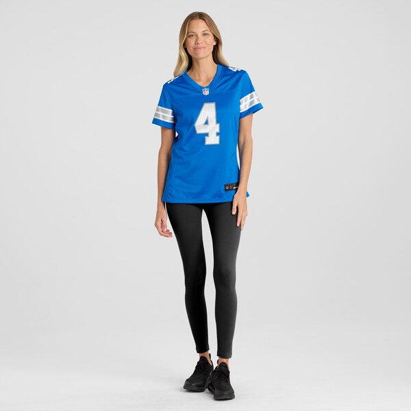 Emmanuel Moseley Detroit Lions Nike Women's Team Game Jersey - Blue - Image 5