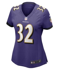 Alternative view of Marcus Williams Baltimore Ravens Nike Women's Game Jersey - Purple