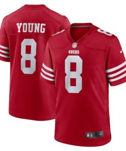 Steve Young San Francisco 49ers Nike Retired Player Game Jersey - Scarlet