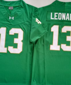 Jaden Leonard  NCAA Notre Dame Fighting Irish  Nike Vapor Limited Jersey