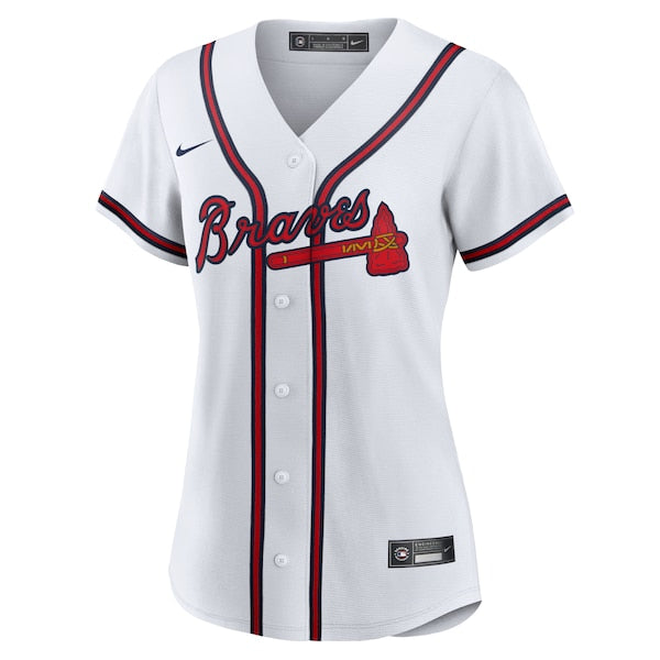 Atlanta Braves Nike Women's Home Replica Team Jersey - White - Image 2