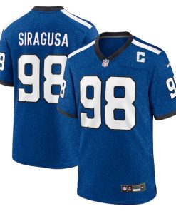 Tony Siragusa Indianapolis Colts Nike Indiana Nights Alternate Game Jersey - Royal/Royal