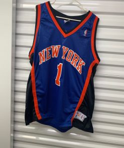 Chris Childs New York Knicks Starter 90¡¯s Classic Authentic Jersey - Blue