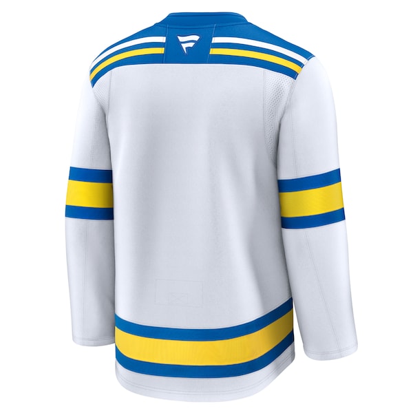 St. Louis Blues Away Premium Jersey - White/Blue - Image 4