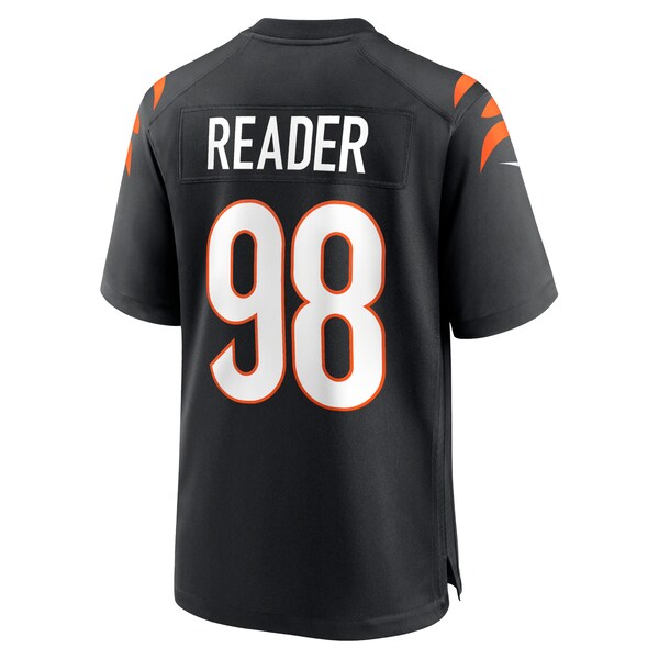 D.J. Reader Cincinnati Bengals Nike Game Jersey - Black - Image 3