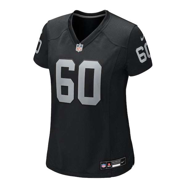 Charles Grant Las Vegas Raiders Nike Women's Team Game Jersey - Black - Image 2