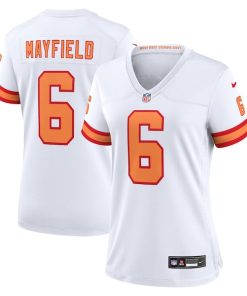 Baker Mayfield '76 Tampa Bay Buccaneers Nike Women's  Game Jersey - White/Red/Orange