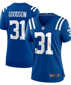 Alternative view of Tyler Goodson Indianapolis Colts Nike Women's  Game Jersey -  Royal