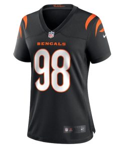 Alternative view of Sheldon Rankins Cincinnati Bengals Nike Women's Game Jersey -  Black