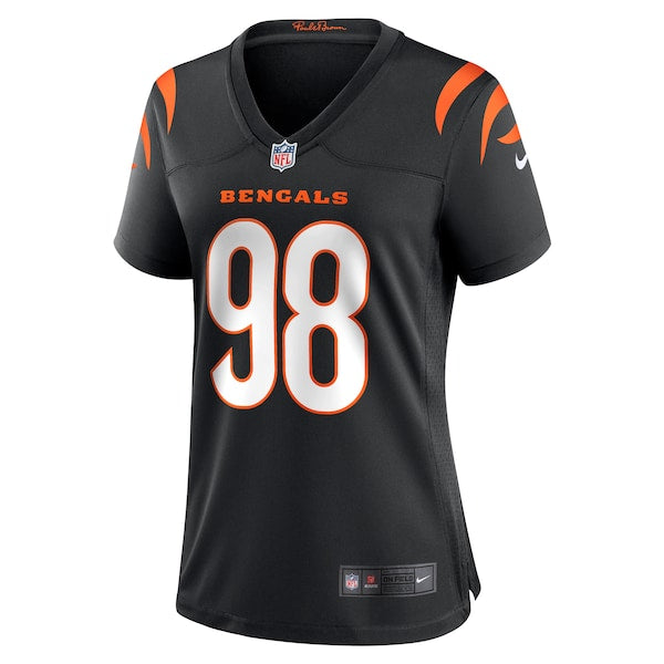 Sheldon Rankins Cincinnati Bengals Nike Women's Game Jersey - Black - Image 2