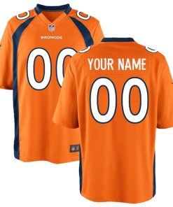 Denver Broncos Nike Youth Custom Game Jersey - Orange