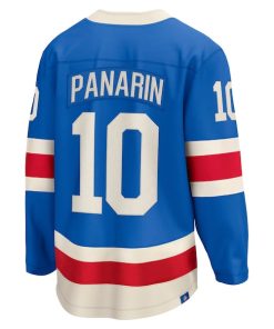 Alternative view of Artemi Panarin New York Rangers  Centennial Breakaway Jersey - Blue/White