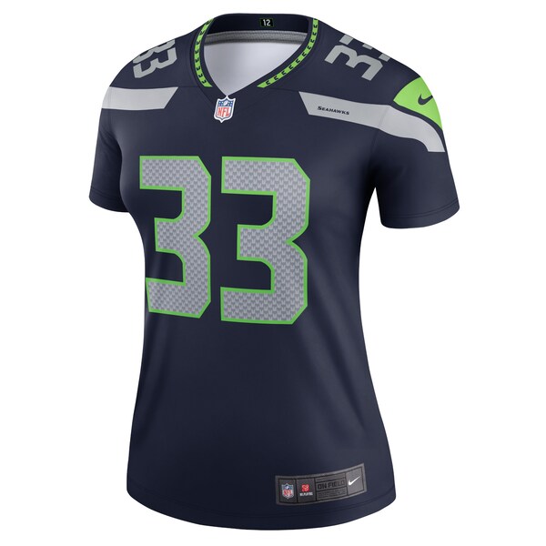 Jamal Adams Seattle Seahawks Nike Women's Legend Jersey - College Navy/Neon Green - Image 5