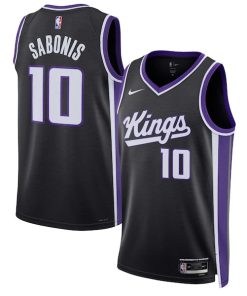 Domantas Sabonis Sacramento Kings Nike Unisex Swingman Jersey - Icon Edition - Black