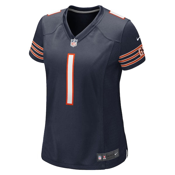 Justin Fields Chicago Bears Nike Women's Player Jersey - Navy - Image 2