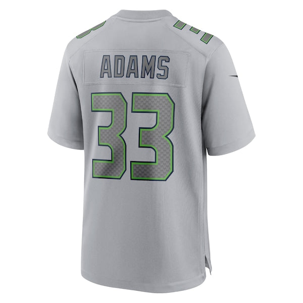 Jamal Adams Seattle Seahawks Nike Atmosphere Fashion Game Jersey - Gray - Image 3